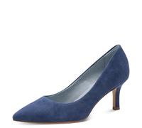 Pumps TAMARIS, Damen, Gr. 38, blau, Schuhe Pumps, Schlupfschuh, Abendschuh, Festtagsschuh in spitz zulaufender Form (85272861-38) blau