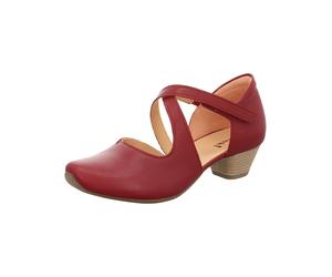 Pumps THINK "Think Pumps Leder", Damen, Gr. 40, rot (rot lack), Leder, Schuhe Pumps (72602416-40) rot lack