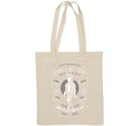 Punk-Rock-Stil Punk's Not Dead Loud Rebel Natürliche Baumwoll-Tragetasche, Weiß