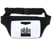 Punks not Dead Helmband-Gruppe, berühmter Sänger, Künstler, Pop-Star, altes Foto, Bauchtasche, Bauchtasche, Weiß