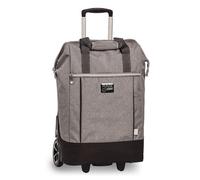 Punta® Einkaufstrolley Big Wheel 40L | großer & Stabiler Einkaufsroller mit XL-Rädern | leise & leichtgängig | Einkaufstrolley modern & vielseitig für Einkauf & Transport - hellgrau