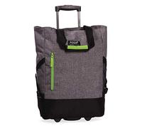 Punta Wheel Einkaufstrolley 50 cm 2 Rollen 33 l - Grau
