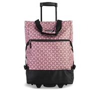 Punta® Einkaufstrolley Altrosa (33 L) - Stabiler Einkaufswagen für müheloses Einkaufen mit leise laufenden Skater-Rollen - Perfekt als Shopper und Weekender - Einkaufstrolley klappbar