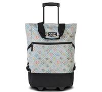 Punta® Einkaufstrolley Pastellgrün/Schwarz (33 L) - Stabiler Einkaufswagen für müheloses Einkaufen mit leise laufenden Skater-Rollen - Perfekt als Shopper und Weekender - Einkaufstrolley klappbar