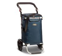 Punta Talent Cooler Shooping Roller mit Kühlfach Einkaufstrolley Einkaufsroller 10359, Farbe:Marineblau