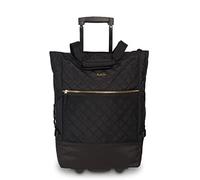 fabrizio® Einkaufstrolley »Punta Wheel classy«, 33 l, edler Look mit abgestepter Oberfläche und Golddetails, schwarz