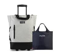 Punta Wheel Einkaufstrolley Unisex 33L, 50x36x20cm (Hellgrau) | leichtlaufende Skater-Rollen, große Öffnung, 33L, 50x36x20cm, ideal für bequemes Einkaufen & Transport bis 17 kg