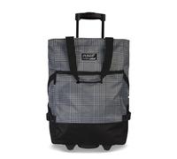 Punta Wheel Print Shopping-Roller - Schwarz/Silber