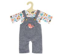 Puppen-Latzhose mit T-Shirt "Wal Bobby", Gr. 35-45 cm