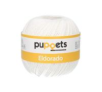 Puppets Eldorado Stärke 6, 100g, 4576006-07001, Farbe:7001, Häkelgarne