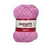 Puppets Lyric Stärke 8 4572008-05027 violett Häkelgarn, 100% Baumwolle
