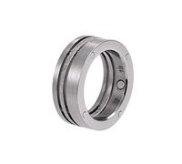Pure Decide Energetix 4you 219 gradliniger Magnetring massiv Innenring wie Diamantenstaub Magnetix Technisch Vintage Fashion Ring Größe 22