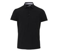 Pure Slim Fit Poloshirt Kurzarm schwarz
