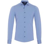 Pure Functional Shirt Streifen Navy - Größe 38 Blau 38