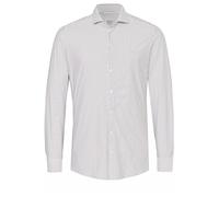 Pure Functional Slim Fit Hemd grau, Gestreift