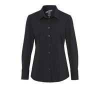 PURE Functional Slim Fit Hemdbluse Damen L schwarz 001
