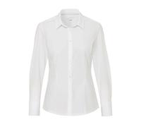 Pure Functional Slim Fit Bluse weiss, Einfarbig