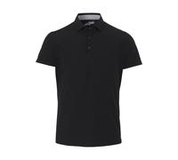 Pure Slim Fit Poloshirt Kurzarm schwarz