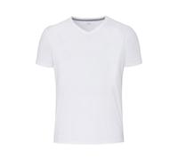 Pure Functional Slim Fit T-Shirt V-Ausschnitt weiss, Einfarbig