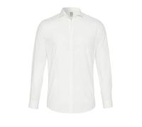 Pure h. Tico Herren 3383-808 Pure-City Silver Langarm extra lang Tuxedo-Hemd, Uni Ecru, M