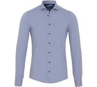 Pure h. Tico Herren 4028-21750 Pure-Functional Langarm Hemd, Streifen Dunkelblau, 39