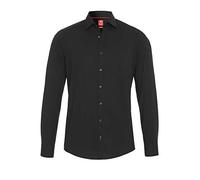 pure h. tico Pure- City Hemd Red Langarm Schwarz M