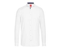 pure h. tico Pure- City Hemd Red Langarm Uni Weiß M