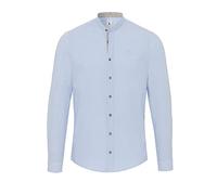 Pure Slim Fit Trachtenhemd hellblau, Einfarbig