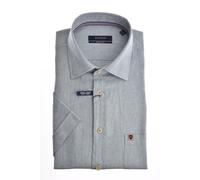 pure - HATICO- Sport Hemd regular fit Halbarm blau - Gr. - XL