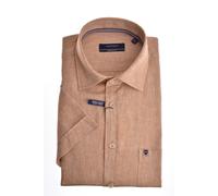 pure - HATICO- Sport Hemd regular fit Halbarm orange - Gr. - XXL