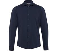 PURE Hemd Herren Slim Fit Langarm Funktionsmaterial blau, 44