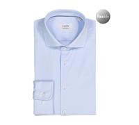 PURE Functional Twill Slim Fit Hemd Herren 41 uni hellblau 100