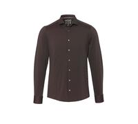 PURE Hemd Slim Fit braun | 45