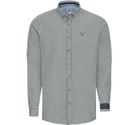 pure Karo-Hemd Slim Fit Grün (Größe: XXL) 45/46 grün