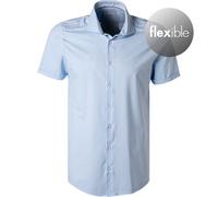 Pure The Functional Shirt KA Blau - Größe 42 Hellblau 42