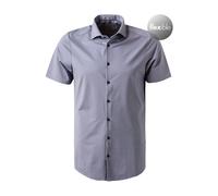 Pure Kurzarmhemd The Functional Shirt Blue Stripe - Größe 41 Blau 41