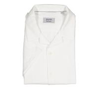 PURE Kurzarmhemd Herren Slim Fit Kurzarm Jersey weiß, M