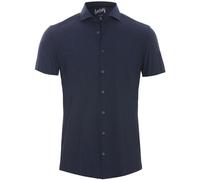 Pure Functional Slim Fit Jerseyhemd marine, Einfarbig