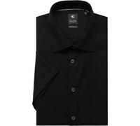 Pure Modern Fit Hemd Kurzarm schwarz