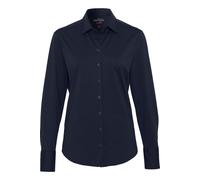 Pure Modern Fit Jerseybluse marine, Einfarbig