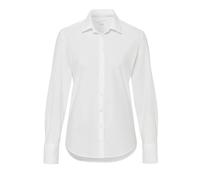 Pure Modern Functional Bluse Hemdkragen Zwei-Knopf-Manschette weiß Größe XL