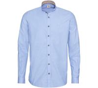 pure Oxfordhemd mit Stehkragen Hellblau (Größe: XXL) 45/46 blau