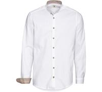 pure Oxfordhemd mit Stehkragen Weiß (Größe: XXL) 45/46 weiß