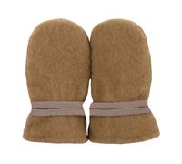 PURE PURE by Bauer Baby Handschuhe Fäustlinge Bio-Merinowolle Fleece ermine Gr. 0 (0-6 Monate)