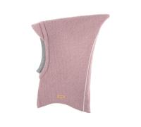 PURE PURE by Bauer Baby und Kinder Fleece Schlupfmütze, Reflektor, Bio-Merinowolle mauve Gr. 49/51