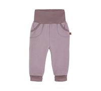 PURE PURE by Bauer Baby und Kinder Hose Bio-Merinowolle Fleece mauve Gr. 98