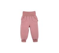 PURE PURE by Bauer Baby und Kinder Hose Bio-Merinowolle Fleece shadow rose Gr. 92