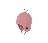 PURE PURE by Bauer Baby und Kinder Mütze Bio-Merinowolle Fleece shadow rose Gr. 43