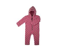PURE PURE by Bauer Baby und Kinder Overall mit Kapuze Bio-Schurwolle Walk dusty pink Gr.62/68