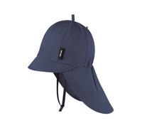 Sommermütze indigo Nackenschutz 45